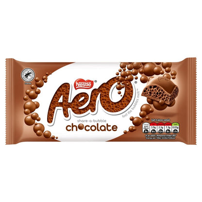 Aero Milk Chocolate Sharing Block 90g