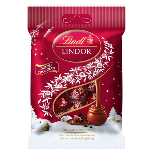 Lindt Lindor Double Chocolate Truffles 80g