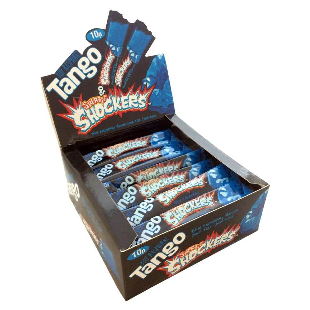 Tango Sherbet Shockers Blue Raspberry Chew Bar 11g