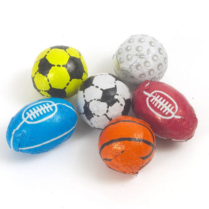 Chocolate Sports Balls