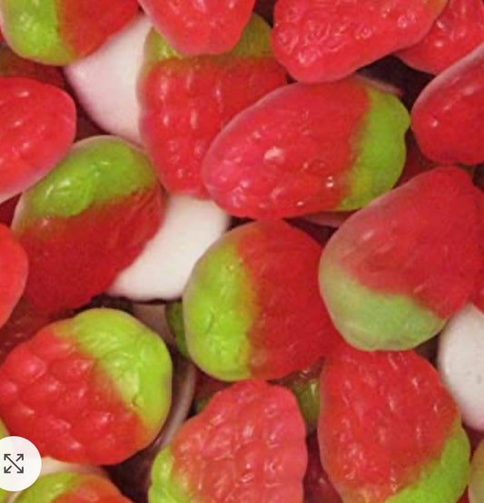 Strawberries & Cream Jelly Sweets
